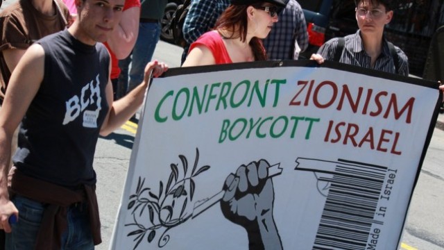 Anti Israel demonstration