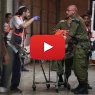wounded IDF soldier