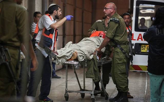wounded IDF soldier