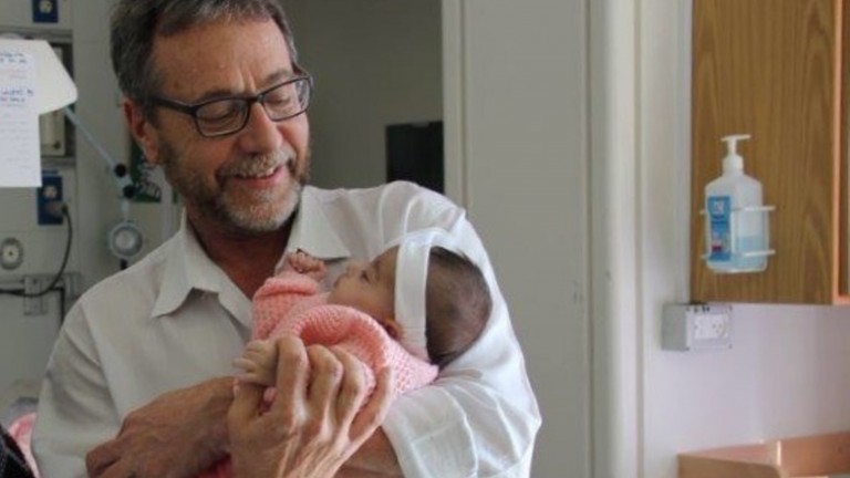 Arab baby at hadassah hospital
