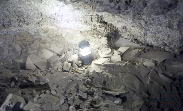 Dead Sea Scroll cave