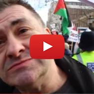 Ignorant anti-Israel protester