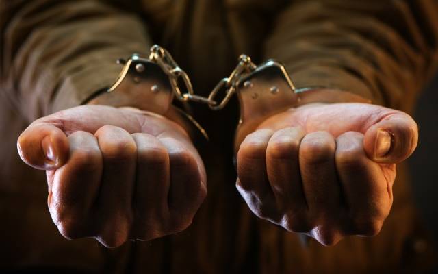 arrested