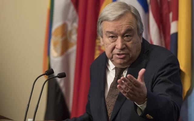 United Nations Secretary-General Antonio Guterres