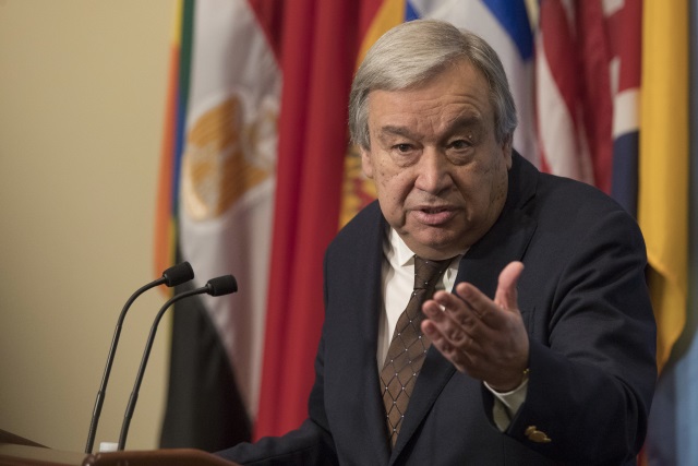 United Nations Secretary-General Antonio Guterres