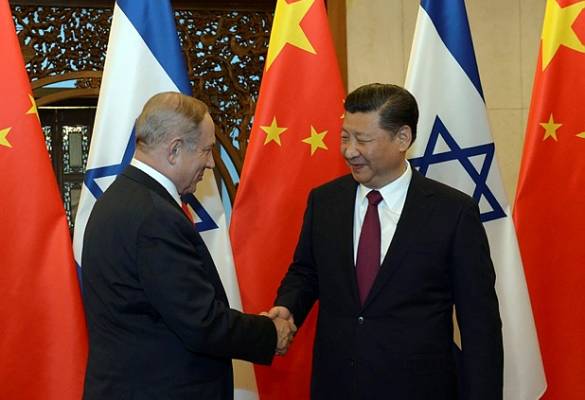 Netanyahu and Xi Jinping