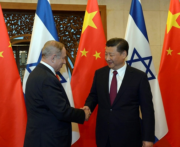Netanyahu and Xi Jinping