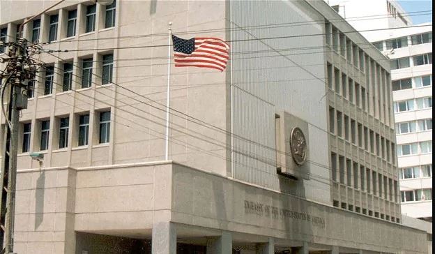 US embassy in Tel Aviv