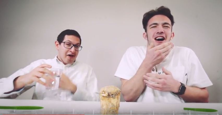 Passover video horseradish explosion