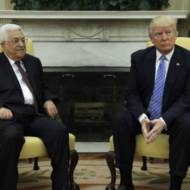 abbas and trump at white house