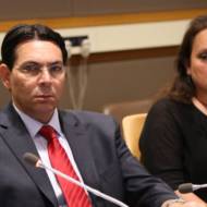 Danny Danon and Ruth Schwartz