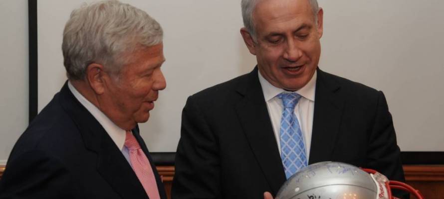 Robert Kraft and Netanyahu