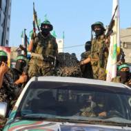 Hamas terrorists in Gaza