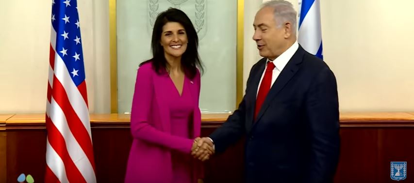 Netanyahu and Haley