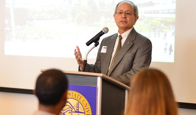 SFSU President Leslie Wong