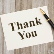 Appreciation gratitude