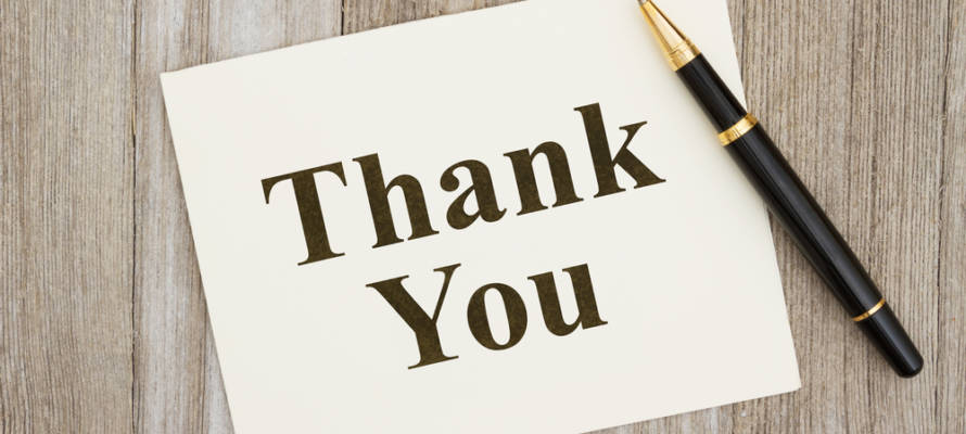Appreciation gratitude
