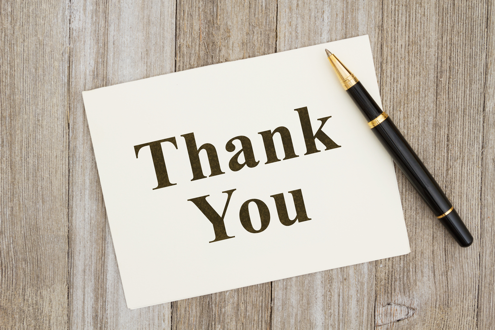 Appreciation gratitude