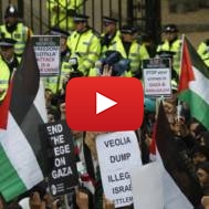 Anti-Israel demo London