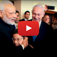Binyamin Netanyahu, Narendra Modi, Moshe Holtzberg