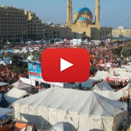 Hezbollah rally in Beirut