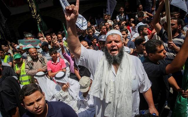 Palestinian protest