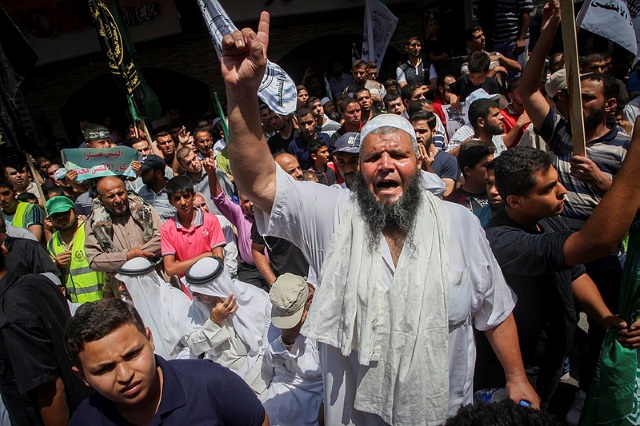 Palestinian protest