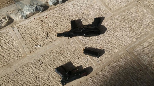 Weapons temple mount terror