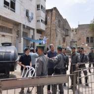 Hebron closed military zone