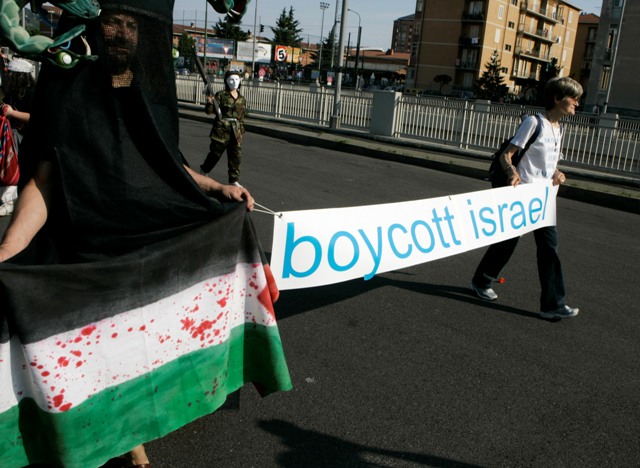 anti-Israel demonstration BDS