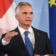 Swiss foreign minister Didier Burkhalter