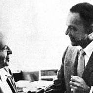 David Ben-Gurion and Frank Sinatra in 1962