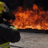 Israeli firefigher (illustrative) (Ministry of Public Security)