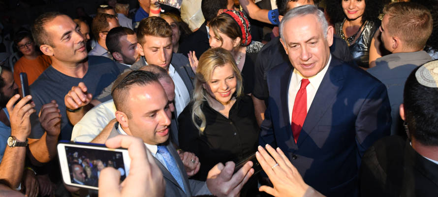Netanyahu in Samaria
