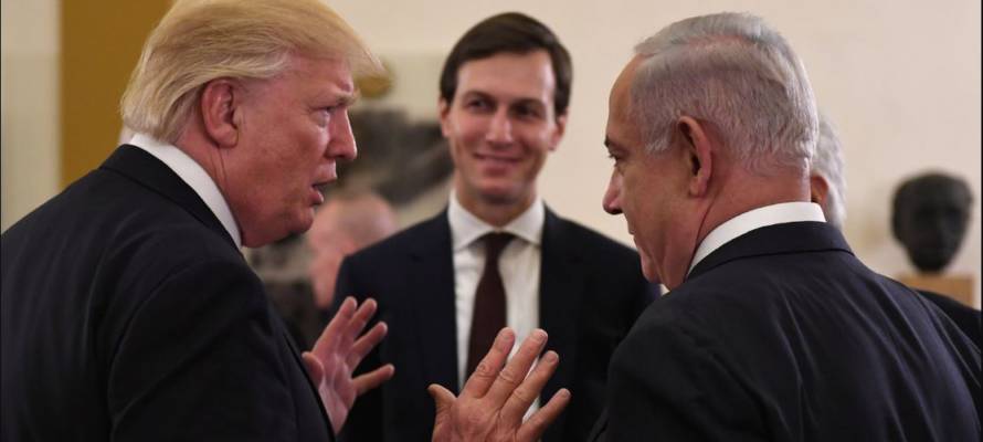 Kushner Trump Netanyahu