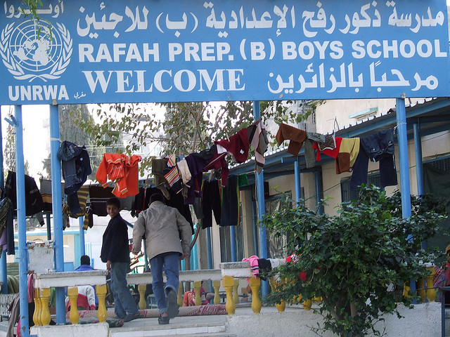 UNRWA school