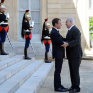 netanyahu macron