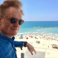 Conan at Tel Aviv's Beach