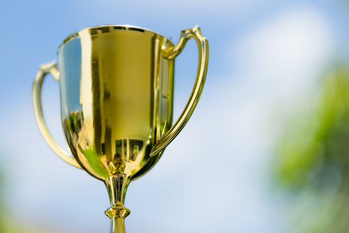 golden trophy