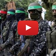 Hamas terrorists in Gaza