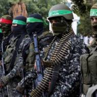 Hamas terrorists in Gaza