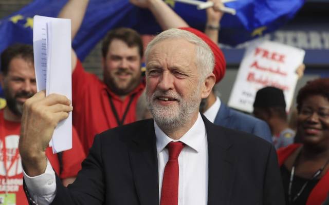 Labour leader Jeremy Corbyn