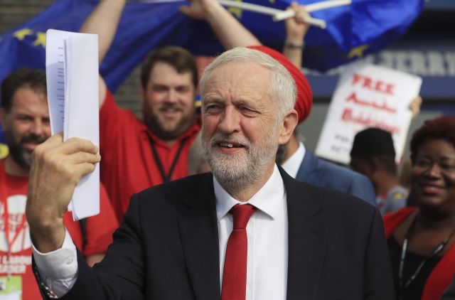 Labour leader Jeremy Corbyn