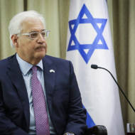 US Ambasssador to Israel David Friedman (Noam Revkin Fenton/POOL)