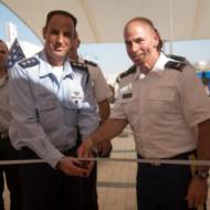 US Army Maj. Gen. John Gronski (R) and IDF Brig. Gen. Zvika Haimovich