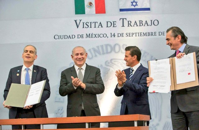 PM Netanyahu and Mexican President Nieto Sign Cooperation Agreement