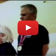 Blind Israeli bowling championship