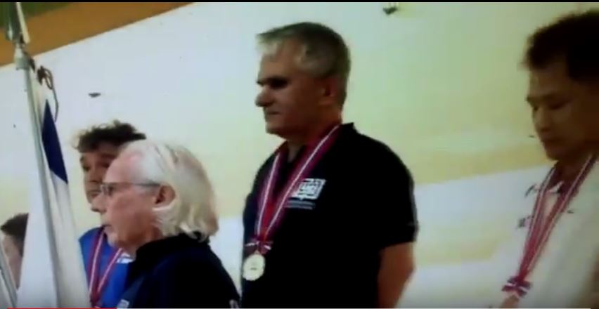 Blind Israeli bowling championship