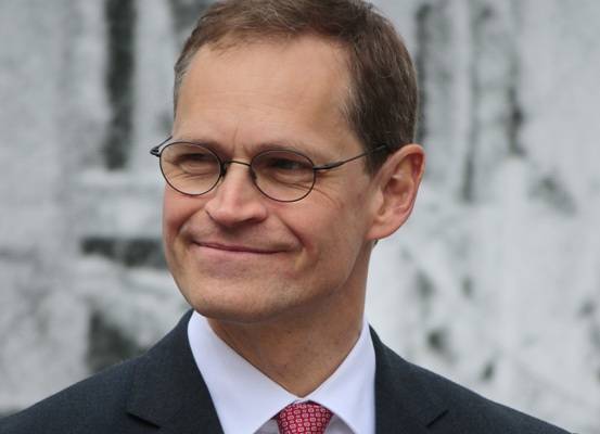 Berlin’s Mayor Michael Muller