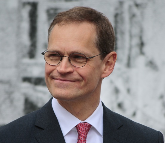 Berlin’s Mayor Michael Muller